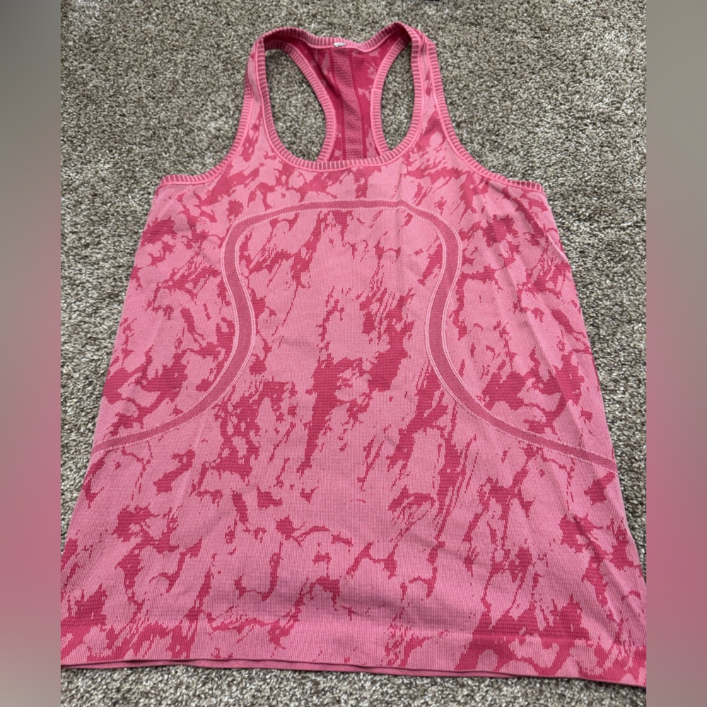 lululemon athletica Pink Tank Top